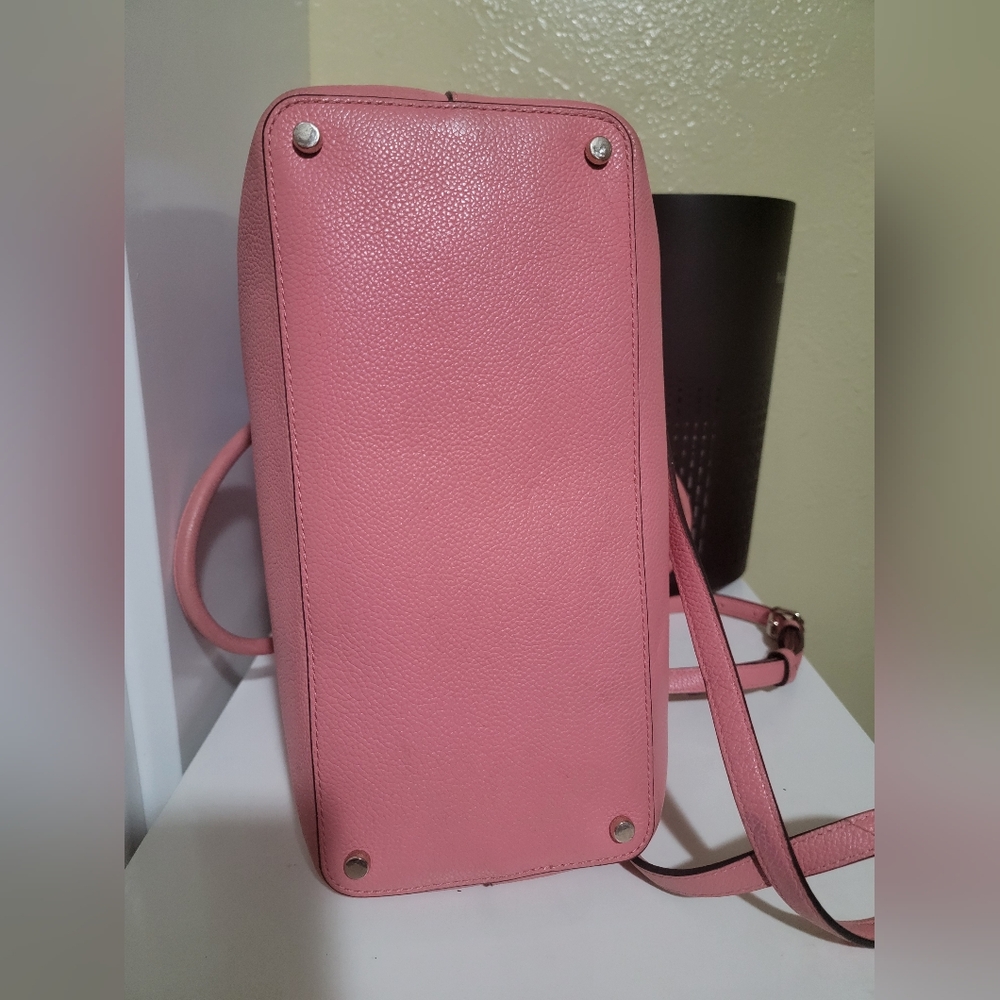 Kate Spade Larchmont Avenue Evangelie Leather Handbag - Picture 8 of 16